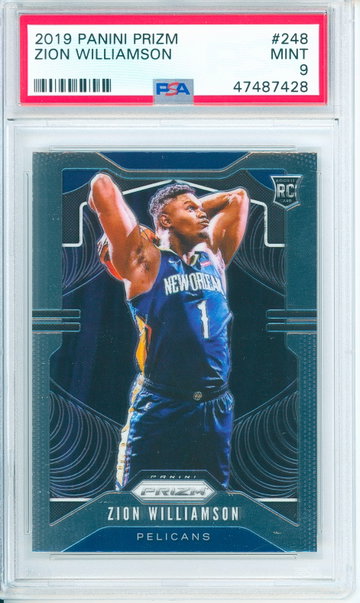 Zion Williamson 2019 Prizm PSA 9 #7428