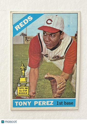1966 Topps Tony Perez #72 2nd Year