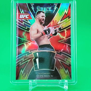 2021 select ufc stipe Miocic Sparks Tie-Dye glove patch Relic ssp /25 