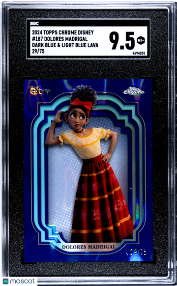 2024 Topps Chrome Disney Dolores Madrigal #187 SGC 9.5