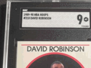 1989 David Robinson Rookie