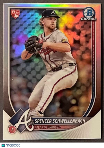 2025 Bowman - Bowman Chrome Red Rookie Logo Spencer Schwellenbach #78