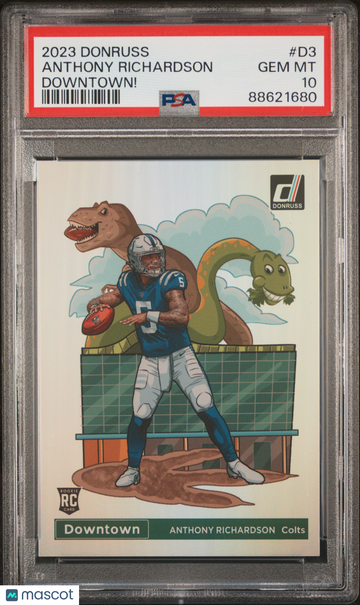 2023 Panini Donruss Downtown! Anthony Richardson #D3 PSA 10