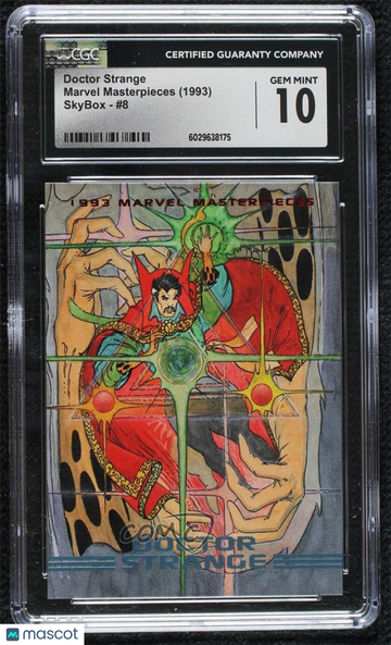 1993 SkyBox Marvel Masterpieces - [Base] Doctor Strange #8 CGC 10