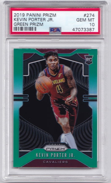 Kevin Porter Jr. 2019 Prizm Green PSA 10 