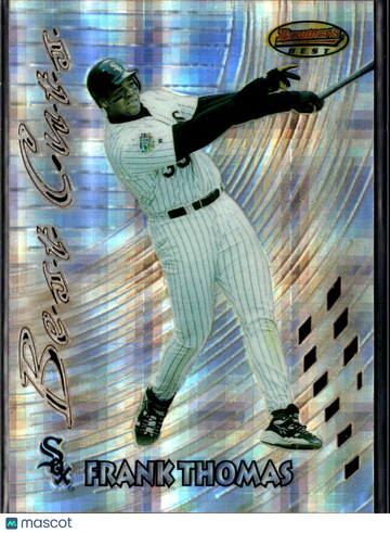 Frank Thomas 1997 Bowman's Best Best Cuts Atomic Refractor Chicago White Sox