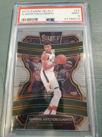 GIANNIS ANTETOKOUNMP 2019 SELECT PSA 9