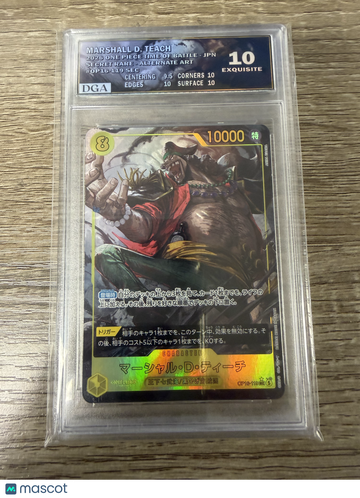 2024 One Piece Time of Battle Marshall D. Teach Holo Japanese Secret Rare Alternate Art
