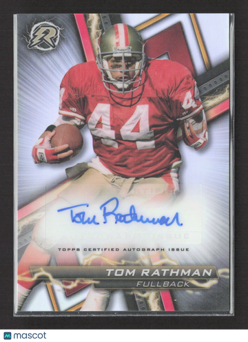 2024 Topps Composite Resurgence Signatures Tom Rathman #RA-TR Topps Certified Autograph Issue