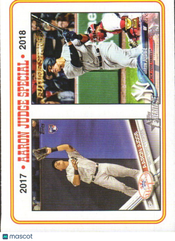 2023 Topps Heritage Aaron Judge #2