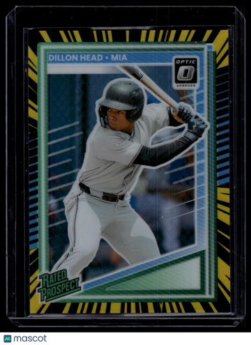 2025 Donruss Dillon Head #165 Optic Electricity SN