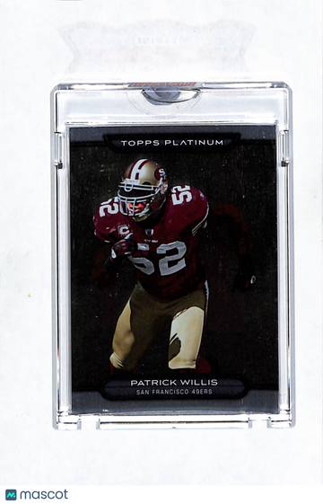 2011 Topps Platinum Patrick Willis Black Parallel /1