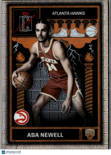 Asa Newell 2026 Topps Odyssey RC Atlanta Hawks