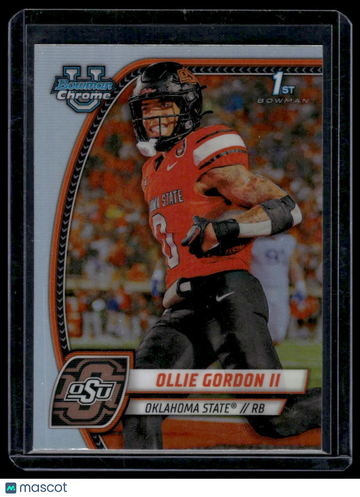 2024 Bowman University Chrome Ollie Gordon II #197 Refractor
