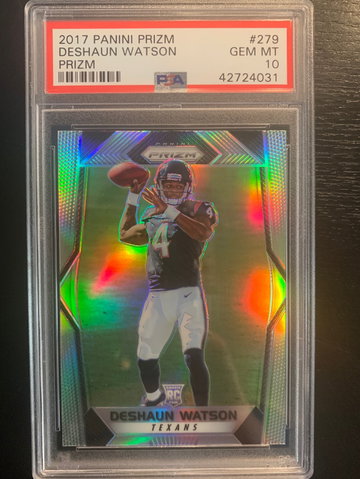 2017 Prizm Deshaun Watson PSA 10