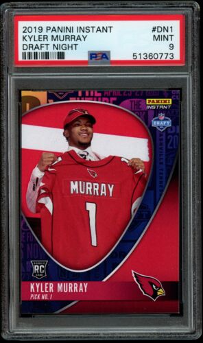 2019 Panini Instant Draft Night #DN1 Kyler Murray PSA Mint 9