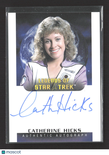 2021 Rittenhouse Legends of Star Trek Catherine Hicks Authentic Autograph Limited Edition #LA19