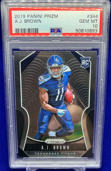 2019 Panini Prizm AJ Brown - PSA 10