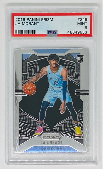 Ja Morant Prizm Base RC PSA 9
