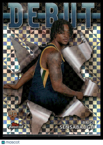 2023-24 Finest Brice Sensabaugh #D-29 Debut Checkerboard Refractors