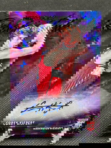 2020 21 NBA Hoops COREY KISPERT Rookie Ink Green Auto RC #RICK