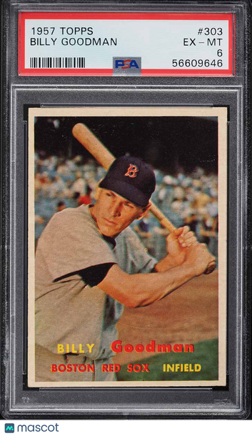 1957 Topps Baseball Billy Goodman #303