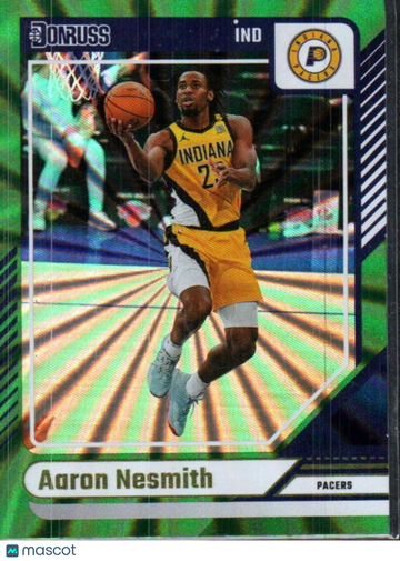 2024-25 Donruss Aaron Nesmith #14 Holo Green Laser