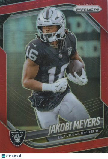 Jakobi Meyers 2025 Rookie Panini Authentic Las Vegas Raiders