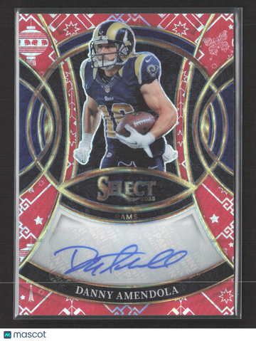 2026 Panini Select Prizm Danny Amendola #SP-DAA Red Lantern /8