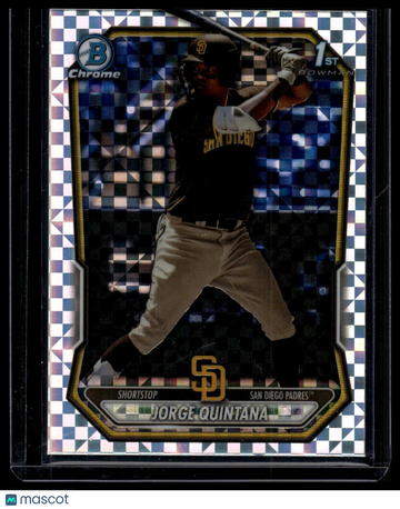 2026 Bowman Jorge Quintana #BCP-93 Chrome Prospects X-Fractor