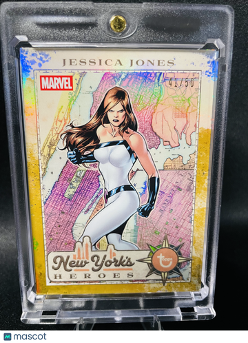 2026 Topps Marvel New York's Heroes Jessica Jones 41/50 #NYF-7
