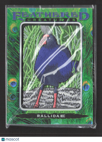 2021 Upper Deck Goodwin Champions Feathered Creatures Manufactured Patch #FC-22