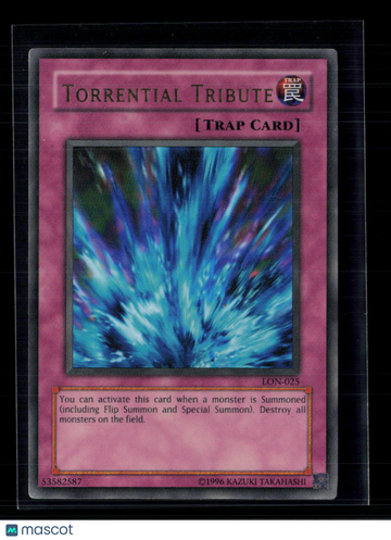 Yu-Gi-Oh! TCG 2002 Yu-Gi-Oh! Labyrinth of Nightmare Torrential Tribute Trap Card
