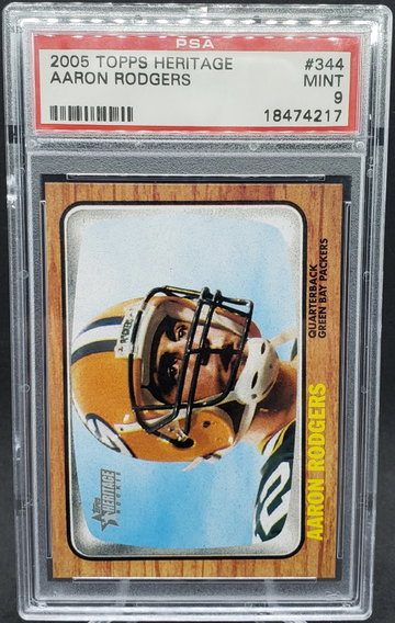 2015 Topps Heritage Aaron Rodgers