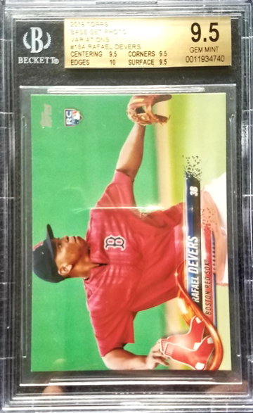 2018 Topps Rafael Devers sp