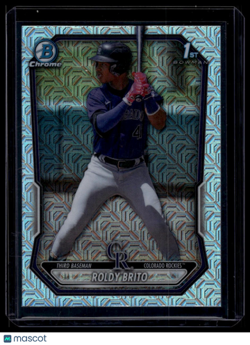2026 Bowman Roldy Brito #BCP-21 Chrome Prospects Mojo Refractor