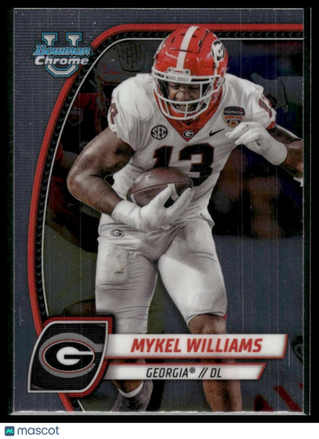 2024 Bowman University Chrome Mykel Williams #134