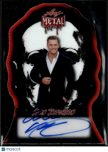 2025 Leaf Metal Alan Ritchson Authentic Autograph #M-AR1