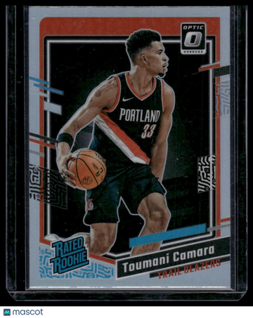 2023-24 Donruss Optic Toumani Camara #204 Holo