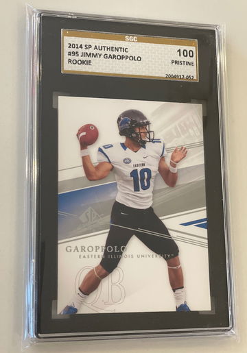 Jimmy Garoppolo 2014 SP Authentic - SGC Pristine!