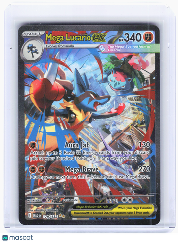 Mega Evolution Mega Lucario ex Holo Special Illustration Rare #179/132