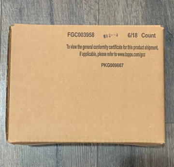 2020 Finest Flashbacks Factory Sealed 6 Box Case