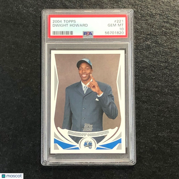 2004 Topps Dwight Howard #221 PSA 10
