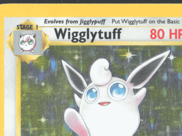 1999 Jungle Wigglytuff Holo Rare #16/64