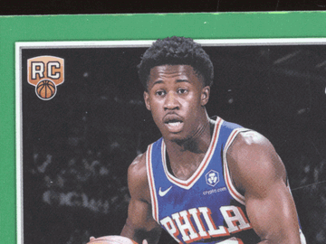 2025 Bowman Chrome VJ Edgecombe Philadelphia 76ers Green /99 RC Trading Card BCV-3