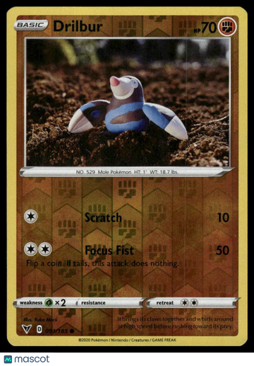 SWSH04: Vivid Voltage Common Reverse Holo #091/185