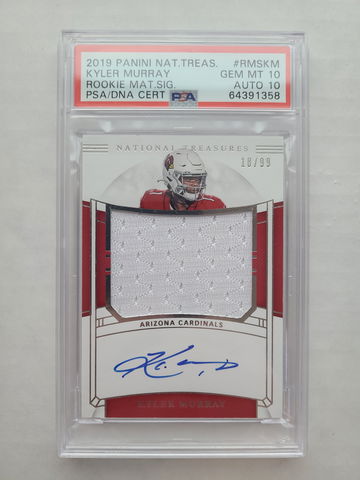 Kyler Murray National Treasures RC Auto