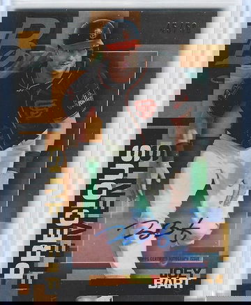 JOEY BART 2020 BOWMAN PLATINUM PRECIOUS ELEMENTS AUTOGRAPH AUTO #45/50 GIANTS!!