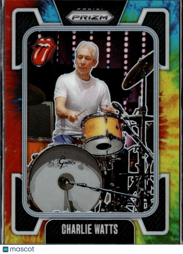 2025 Panini Prizm The Rolling Stones Charlie Watts 37/49 #53