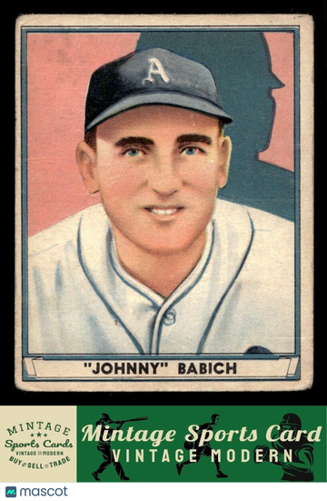 1941 Play Ball Johnny Babich #40